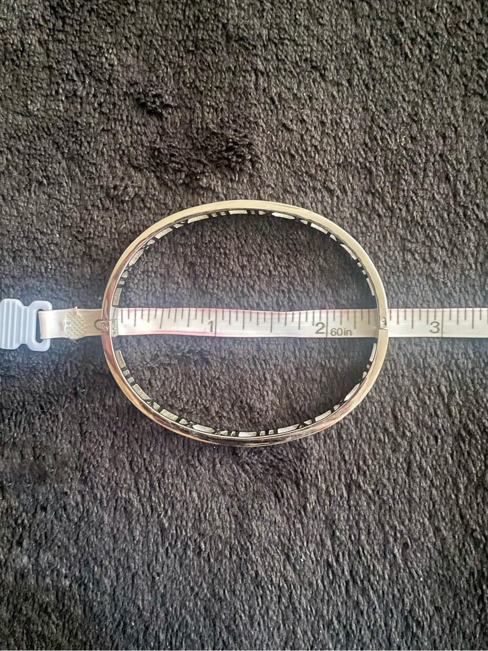 silver roman numeral bracelet bangle